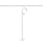 Free-standing washbasin tap with adjustable spout Calcio
