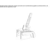 Single-lever washbasin tap Arlate