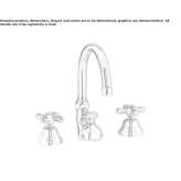 3-hole countertop washbasin tap Okemos
