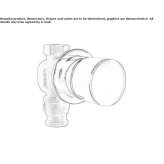 Wall-mounted washbasin tap, 1-hole Gotor