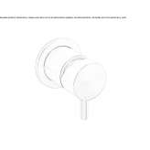 Stainless steel washbasin/shower tap Topile