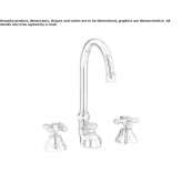 3-hole countertop washbasin tap Okemos