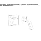 2-hole wall-mounted washbasin tap Dural