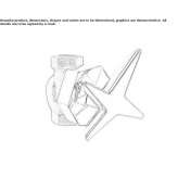 Wall-mounted washbasin tap Putyla