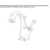 Brass washbasin tap Hacipasa