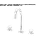 3-hole brass basin faucet Tandarei