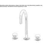 3-hole brass basin faucet Tandarei