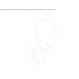 1-hole brass basin faucet Rudna