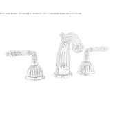 3-hole brass basin faucet Dolhasca