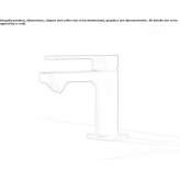 1-hole countertop washbasin tap Tomra