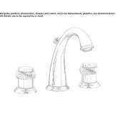 Brass countertop washbasin tap Mlini