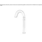 Hydroprogressive countertop washbasin tap made of stainless steel Pollica