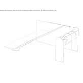 Countertop washbasin tap with plate Padulle