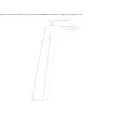 Single-lever countertop washbasin tap without waste Jasionow