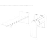2-hole single-lever washbasin faucet Padulle