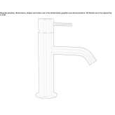 Single-lever countertop washbasin tap made of stainless steel Voivozi