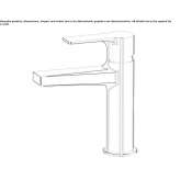 Single-lever countertop washbasin tap Rialto