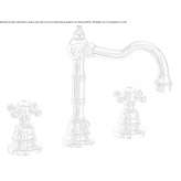 3-hole countertop washbasin tap Turbiv