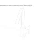 Single-lever countertop washbasin tap Sarandi