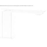 Countertop washbasin tap made of stainless steel Villabe
