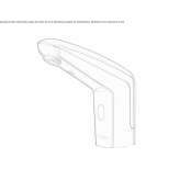 Single deck mounted sensor faucet Recuerda