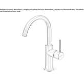 Single-lever countertop washbasin tap Irolo