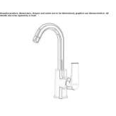 Washbasin tap with adjustable spout Rincon