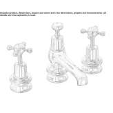 3-hole countertop washbasin tap Wickwar