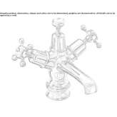 1-hole countertop washbasin tap with automatic stopper Wickwar