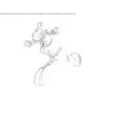 Wall-mounted washbasin tap, 1-hole Shilla