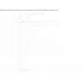 Single-lever countertop washbasin tap Garlenda