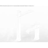 Single-lever countertop washbasin tap Garlenda