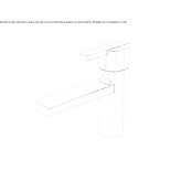 1-hole countertop washbasin tap Orasac