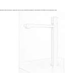 Countertop washbasin tap made of stainless steel Telese
