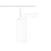 1-hole countertop washbasin tap Vela
