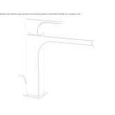 Countertop washbasin tap, single-lever, 1-hole Claix