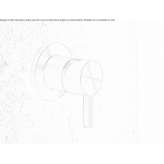 Single-lever wall-mounted washbasin faucet Cooling
