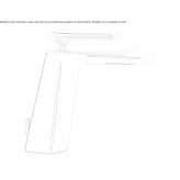 Single-lever countertop washbasin tap Jasionow
