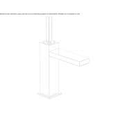 1-hole countertop washbasin tap Kumlinge