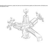1-hole washbasin tap with automatic stopper Susuz