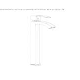 Washbasin tap without waste Zicuicho