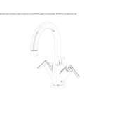 1-hole countertop washbasin tap Pniewy