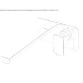 2-hole wall-mounted washbasin tap Claix