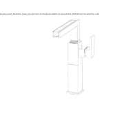 Countertop washbasin tap Sarandi