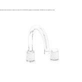 2-hole countertop washbasin tap Pettineo