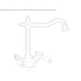 Washbasin tap with adjustable spout and flexible hose Politika