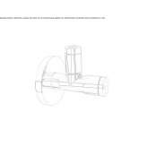 Undersink valve with filter lock Gallur
