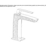 Single-lever washbasin tap without stopper Garons