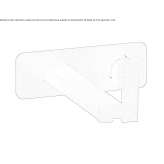 2-hole wall-mounted washbasin tap Balin
