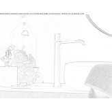 Countertop washbasin tap Stropkov